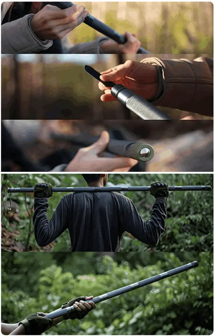 What is TactiStaff Hiking Stick